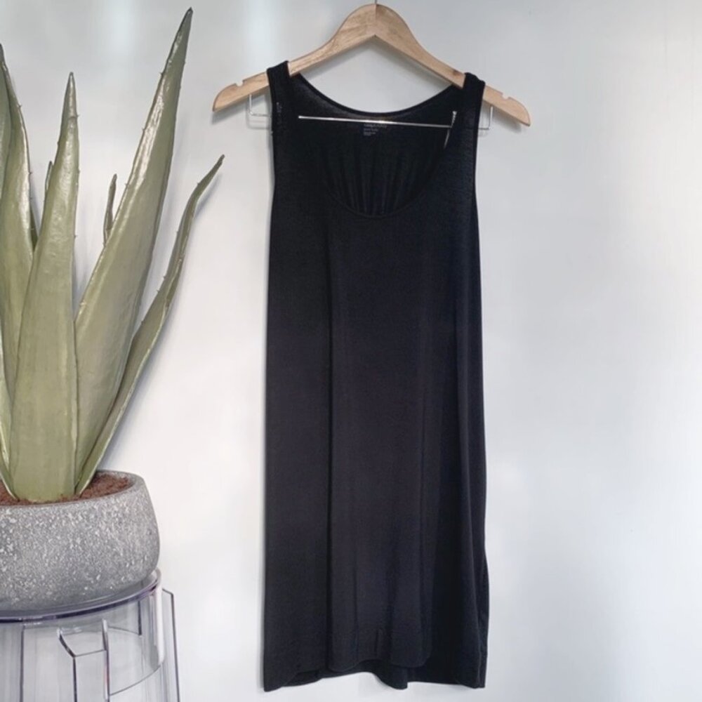 GAP Modal Ruched Racerback Sleep Dress Large - Picture 4 of 6